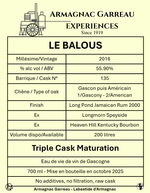 Charger l'image dans la galerie, Nouveau - "Air Mail" - l'eau de vie gasconne veillie en fût de Rhum "Longpond"
