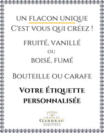 Charger l&#39;image dans la galerie, CHATEAU GARREAU - Un flacon unique et personnalisé !
